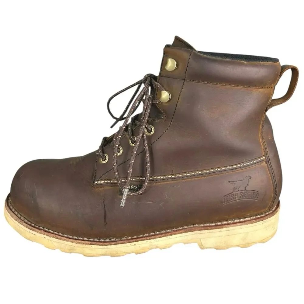 Irish Setter X Red Wing Men’s Wingshooter Safety Toe Work Boot Size US 9